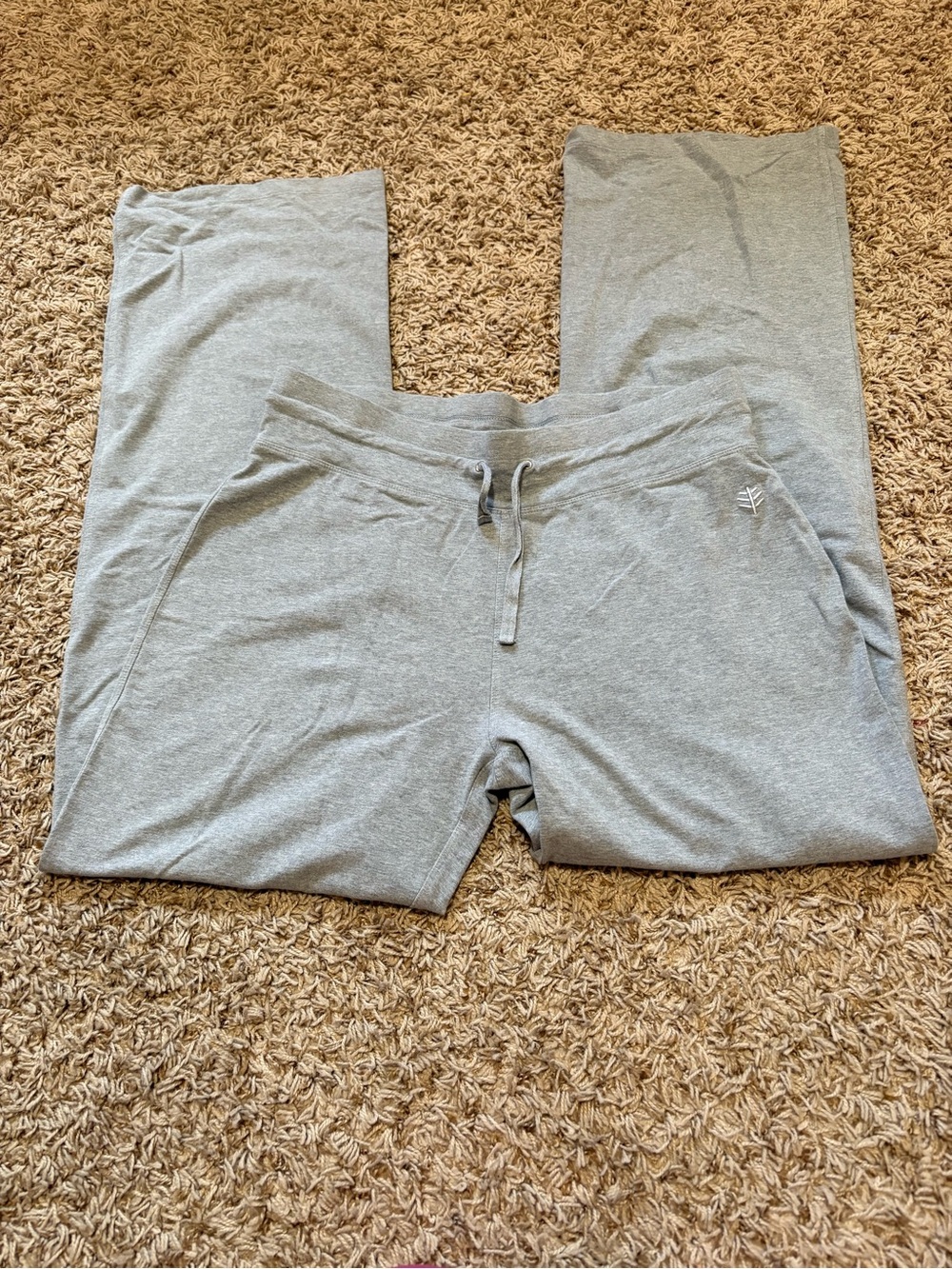Coolibar Windley Beach Pants women’s size medium gray